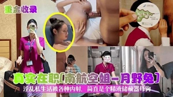 南航空姐月野兔淫乱私生活被各种内射