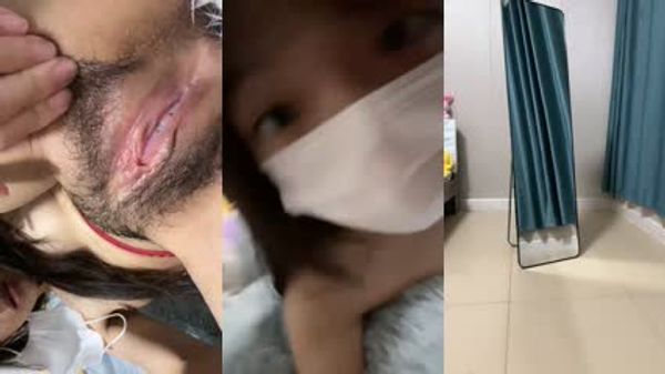 白天抖音卖艺，晚上平台卖身，小母狗露脸了，黑丝高跟肛塞玩的很嗨