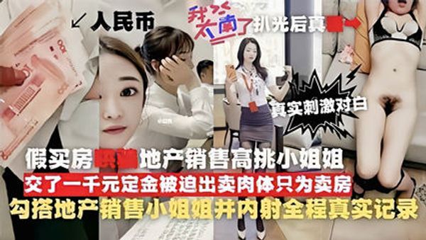 真实记录房地产销售为了卖房子金主诱骗失身