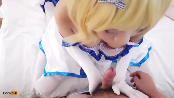 肉棒吃起来真的好香，精液也是甜甜的-小糖糖