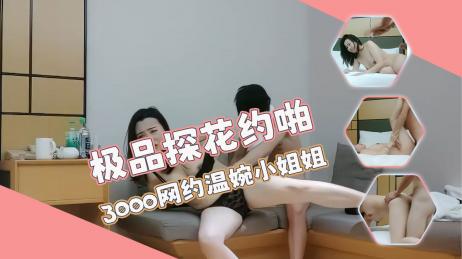 【极品探花】约啪3000网约温婉小姐姐，彼此都很着急 直接开啪，一开始就快速抽插直到射精