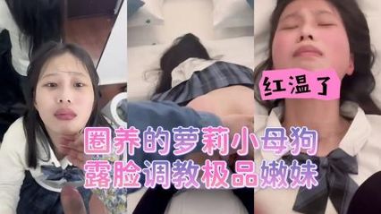 被金主爸爸圈养的萝莉小母狗，露脸被大肉棒调教的极品嫩妹 自拍视频流出