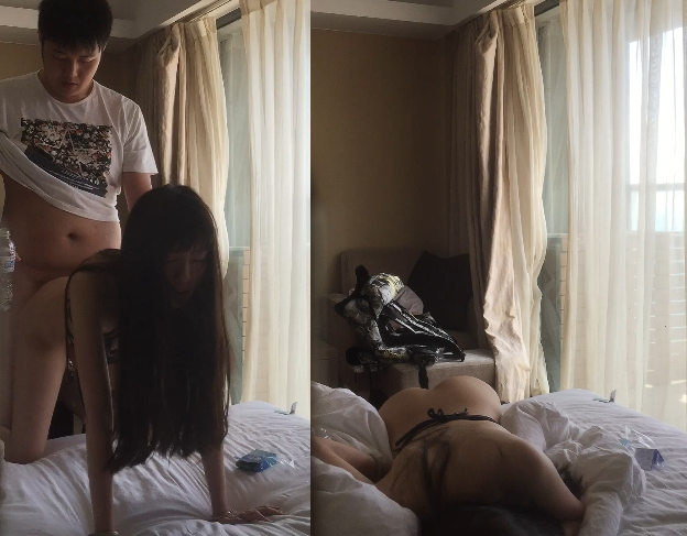 真实感情侣自拍 小情侣在床上后入私拍，男友猛力抽插到女友直到她高潮瘫软