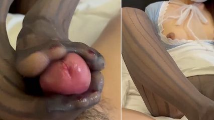 顶级美女足交大师 用极品的黑丝美脚帮你足交大鸡巴 用行云流水的足交技巧把精液全部给榨干