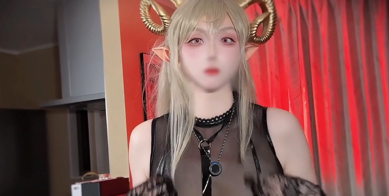 萝莉福利姬 鸡教练 新作剧情 cosplay 极品魅魔的诱惑 掐脖窒息用肉棒狠狠抽插骚逼强制射精