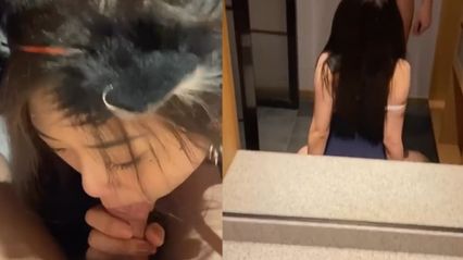 反差婊母狗喜欢吃鸡巴，深喉口交激烈吞吐 一直说想喝主人的精液 上位骑乘粗暴抽插 掐脖到高潮阿黑颜