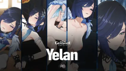 原神 御姐夜阑 女S强势足交肉棒 主动骑乘榨精被逆推反攻 后入插入深处内射中出