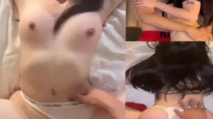 岛国极品巨乳母狗穿着CK内裤露出丰腴蜜桃屯 饥渴深喉口交肉棒 被后入无套抽插操到高潮大声叫喊 叫成这样感觉都快被操坏了