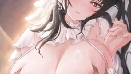 蔚蓝档案 调月莉音 女上位骑乘肉棒边用双手狠狠揉捏雪白巨乳粗暴抽插 娇羞神情高潮呻吟喘气显得诱惑至极