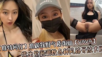 【推特网红】高颜狂野气质御姐【VAVA】露出紫薇调教各种风格开放大胆 全集