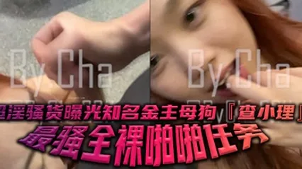 超淫骚货曝光知名金主母狗查小理最骚全裸啪啪任务勾引路人跪舔后入口爆颜射吞精 全集