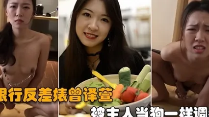 反差婊曾译萱被主人当狗一样调教人前正经人后母狗 全集
