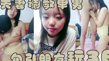 夫妻调教单男夫妻勾引朋友玩3P操B表情销魂诱惑 全集