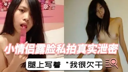 小情侣露脸私拍真实泄密屌丝范排骨小老弟艳福不浅清纯可爱女友身材好又反差内射腿上写着我很欠干 全集