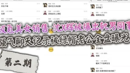 极氪美女销售 沈X辉被爆出轨男同事，骚气聊天记录被绿帽老公全盘曝光！ 全集