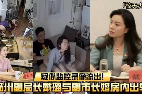 重磅吃瓜扬州副局长戴璐与副市长婚房内出轨疑似监控录像流出 全集