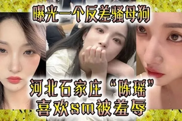 曝光一个反差骚母狗河北石家庄陈瑶喜欢sm被羞辱 全集