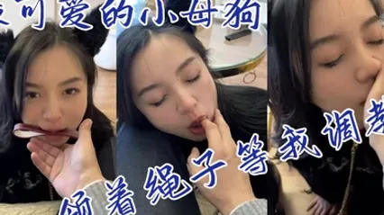 最可爱的小母狗领着绳子等我调教 全集