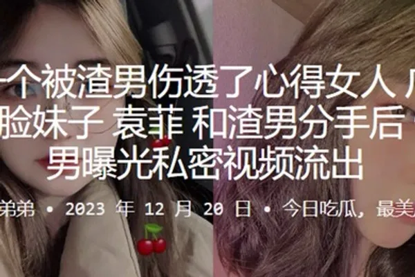 又是一个被渣男伤透了心得女人广东佛山娃娃脸妹子袁菲和渣男分手后惨遭渣男曝光私密视频流出 全集