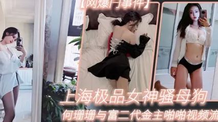 网爆门事件上海极品女神骚母狗何珊珊与富二代金主啪啪视频流出 全集