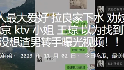 劝妓女从良北京ktv小姐王琼以为找到了真爱没想渣男转手曝光视频 全集