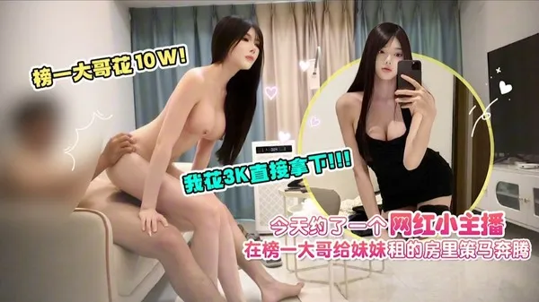 独家泄密-花3K直接拿下网红主播租的房里策马奔腾