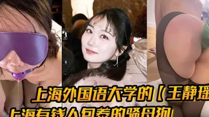 上海外国语大学的王静瑶留学法国的婊子上海有钱人包养的骚母狗喜欢玩sm被金主大哥当喷泉玩 全集 Cover