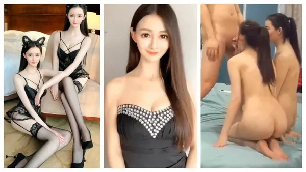 2_2重磅泄密·91猫先生极品双胞胎模特被双飞潜规则，先后争吃屌求无套被轮插