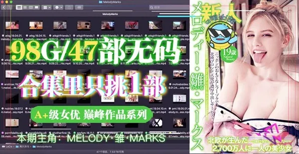 水果派 024 从99个G的洋马「Melody合集」里选出一部最佳AV!