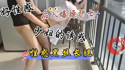 少妇是最好的良药，黑丝高跟制服，病人立马精神百倍