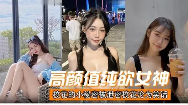 学生高颜值清纯女神校花的小秘密被泄密0
