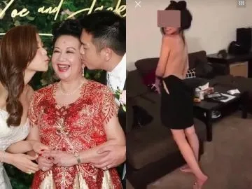 网曝门大事件！疑似薛家燕儿媳陈素怡与老外不雅性爱视频流出 结婚当天在国外网站曝光全网疯传
