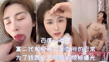Baidu Cloud Leak: The Daily Life of a Rich Second-Generation Heir and His Stunning Girlfriend — Their Paid Sex Tape Exposed Cover