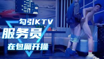 勾引KTV服务员—包厢里的激情开操 封面