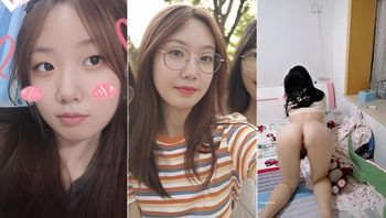 Leaked daily selfies and secretly recorded footage of a top-tier schoolgirl and her boyfriend: she secretly masturbates in the dorm and sends videos to her boyfriend—utterly depraved. Cover