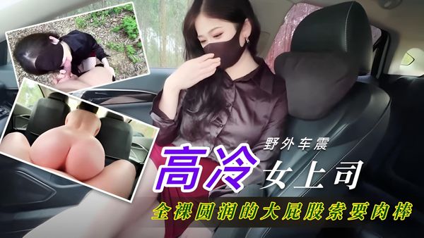 野外车震高冷女上司萌崽儿全裸圆润的大屁股索要肉棒，打开车门后入操逼狠狠的内射！