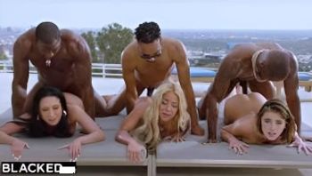 BLACKED - Teanna Trump, Adriana Chechik and Vicki Chase in BBC GB. Enough Said. Cover