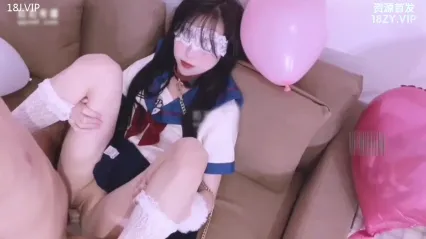 Close-up HD footage of a wet pussy and beautiful breasts, with a thick cock pounding balls-deep bareback, producing loud wet slapping sounds and visible creampie overflow. Cover