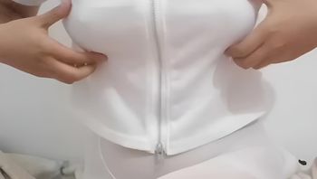 OnlyFans Premium Creator KittyxKum Makes Her Face-Reveal Debut: Maid Outfit Masturbation with Squirting and Intense Hormone Release Cover