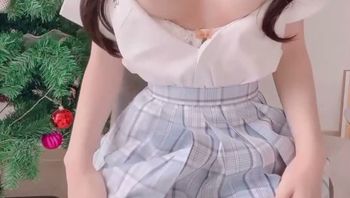 Welfare Girl JK Beautiful Girl White Silk Tender Pussy Cover
