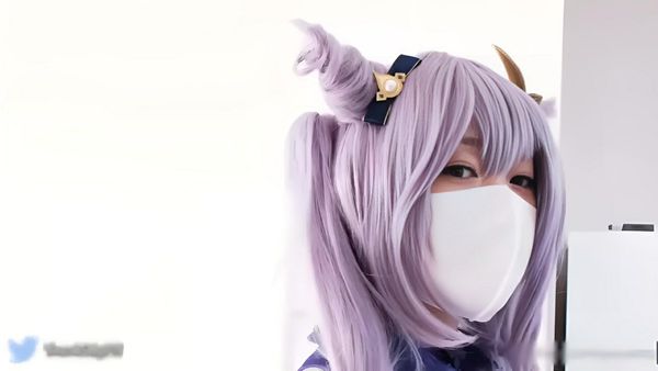 cosplay 刻晴宝贝 认你口交足交上位后入 柚子猫