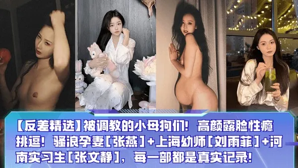 反差精选被调教的小母狗们高颜露脸性瘾挑逗骚浪孕妻张燕上海幼师刘雨菲河南实习生张文静每一部都是真实记录 封面