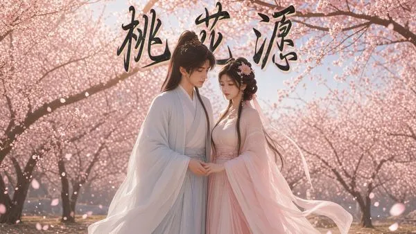 桃花愿 AI成人短剧 第1集 樱花飘落的美好季节野战性爱 巨乳美女后入女上位骑乘狂扭榨精 封面