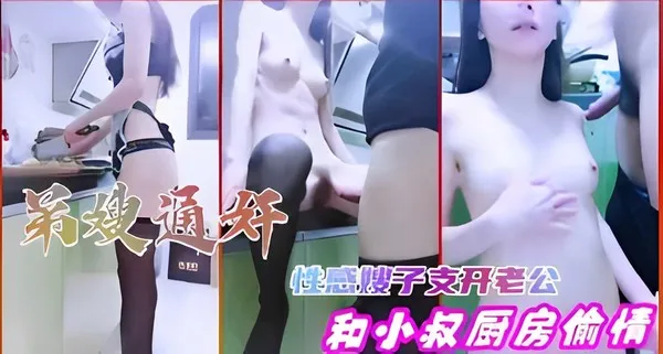 弟嫂通奸，性感嫂子支开老公，和小叔厨房偷情-精品力荐 封面
