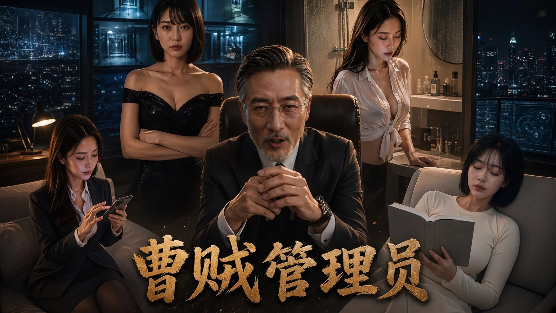 曹贼管理员 AI成人短剧 第1集 猥琐管理员侵入人妻家中激情性爱 床上粗暴狠操骚逼高潮浪叫 封面