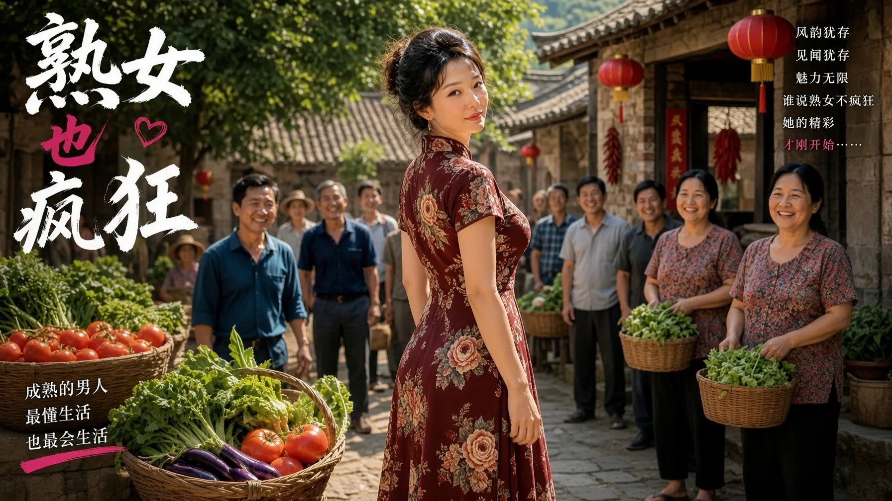 熟女也疯狂 AI成人短剧 第1集 饥渴熟女当众全裸街头露出 疯狂刺激群P被男人们轮流猛干 封面